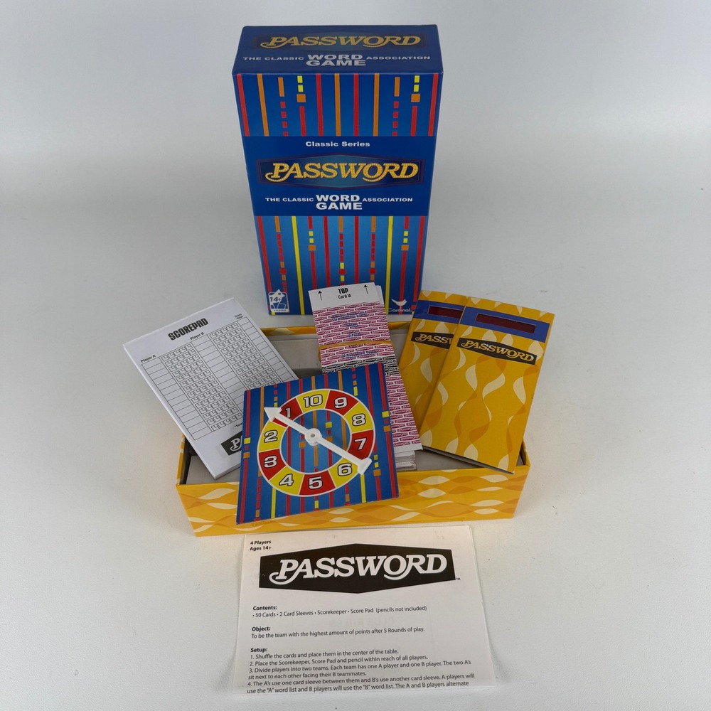Cardinal Password The Classic Word Association Game Classic Series 2017 20094897
